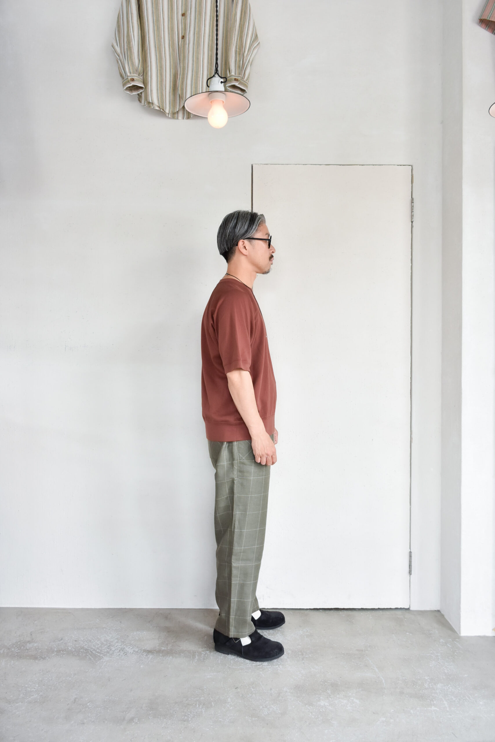 FilMelange ELMER Extra Mini Urage Short Sleeve Sweat Terracotta