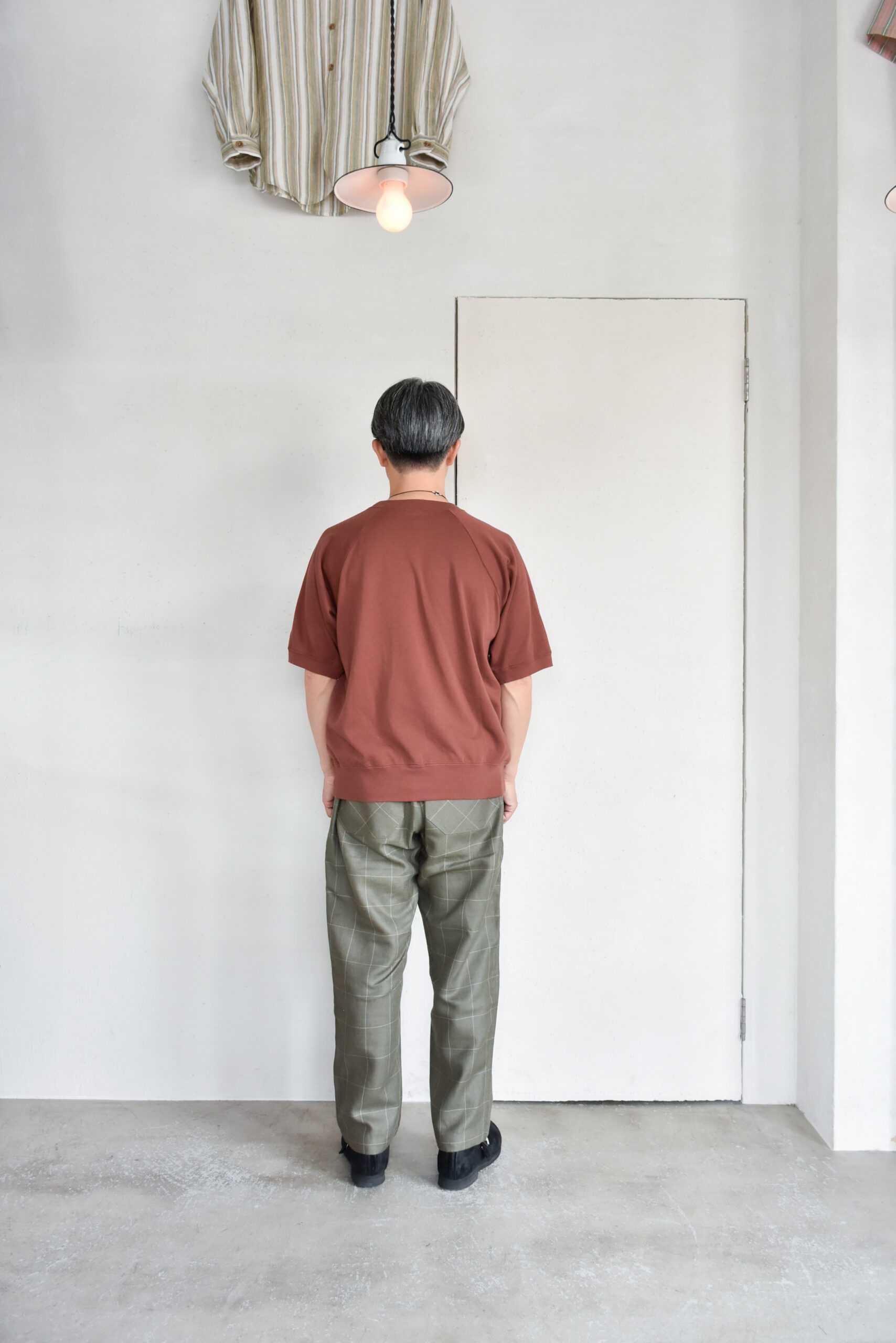 FilMelange ELMER Extra Mini Urage Short Sleeve Sweat Terracotta