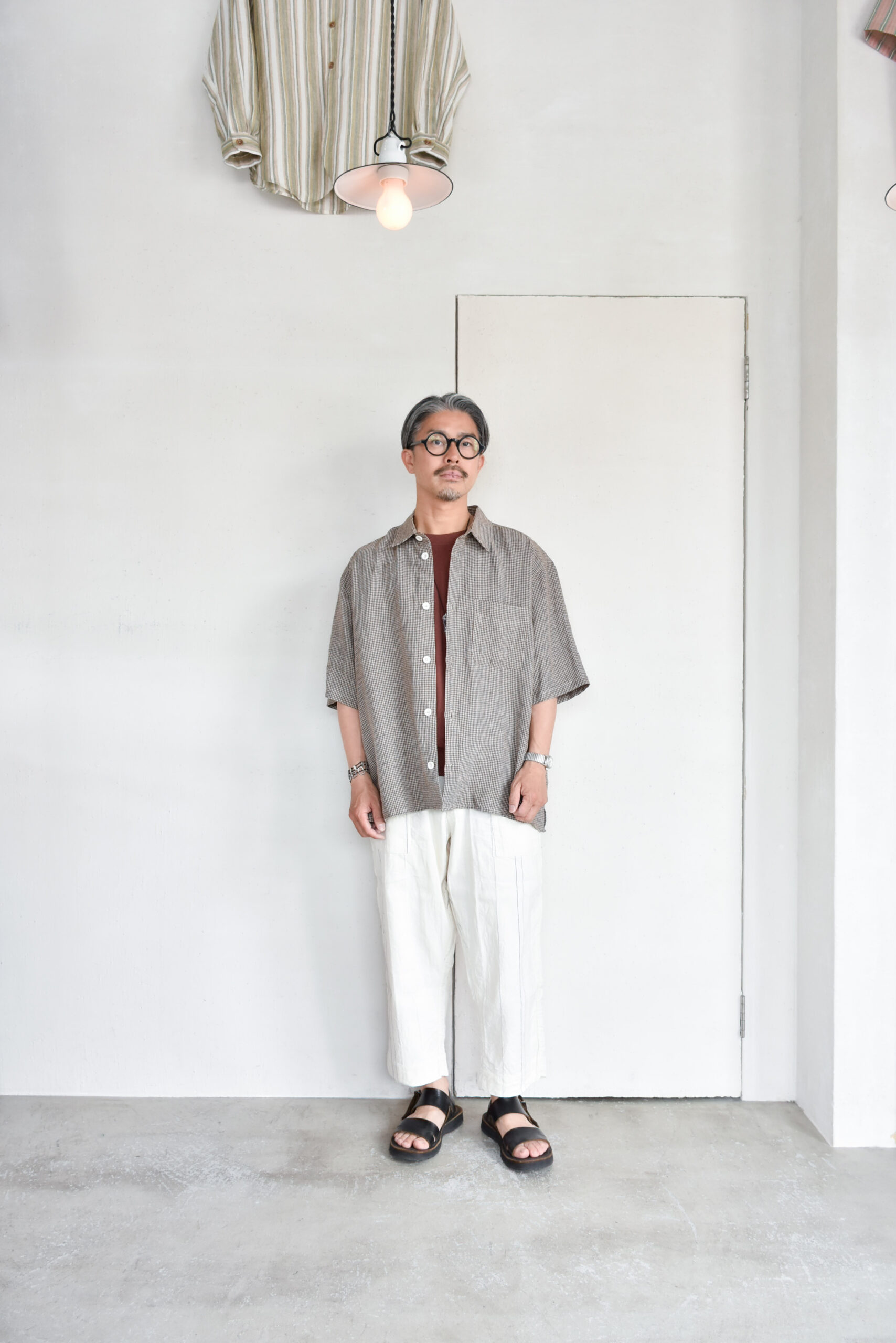 FilMelange ELMER Extra Mini Urage Short Sleeve Sweat Terracotta