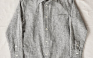 QUILP WECKL Shirt Cotton Linen Houndstooth