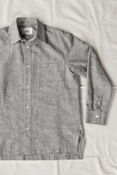 QUILP WECKL Shirt Cotton Linen Houndstooth