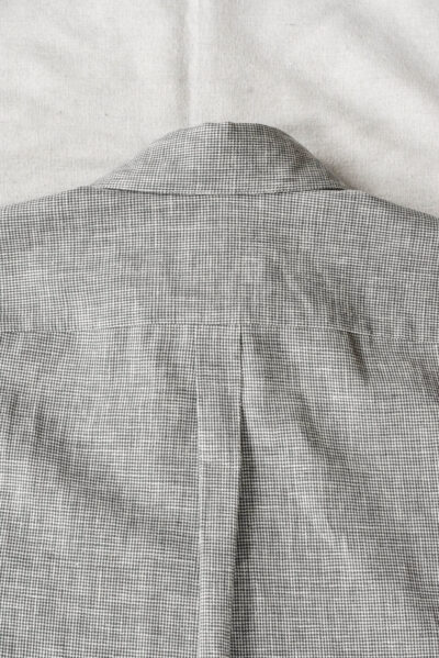 QUILP WECKL Shirt Cotton Linen Houndstooth