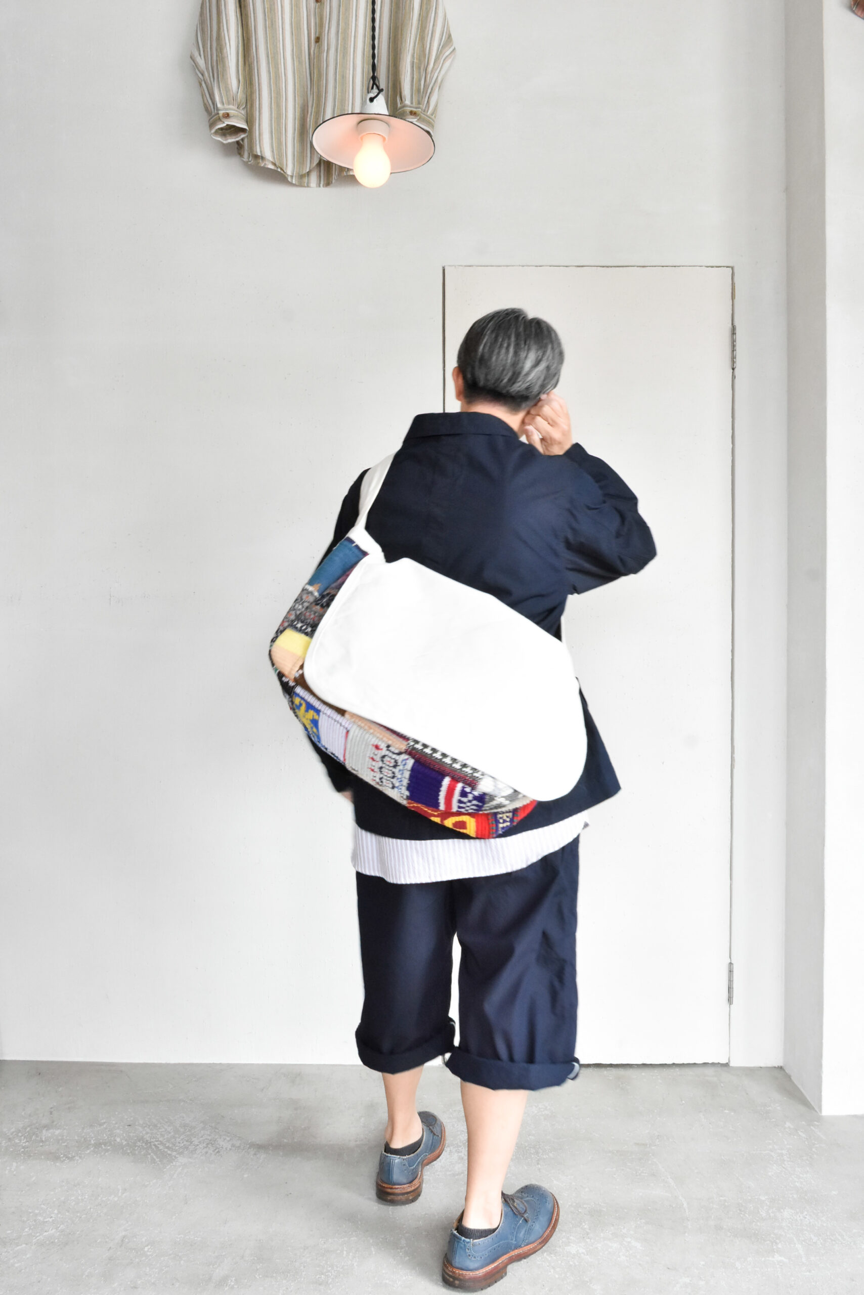 HOPPER'S BRUNCH Traveler Jacket Cotton Nylon Indigo