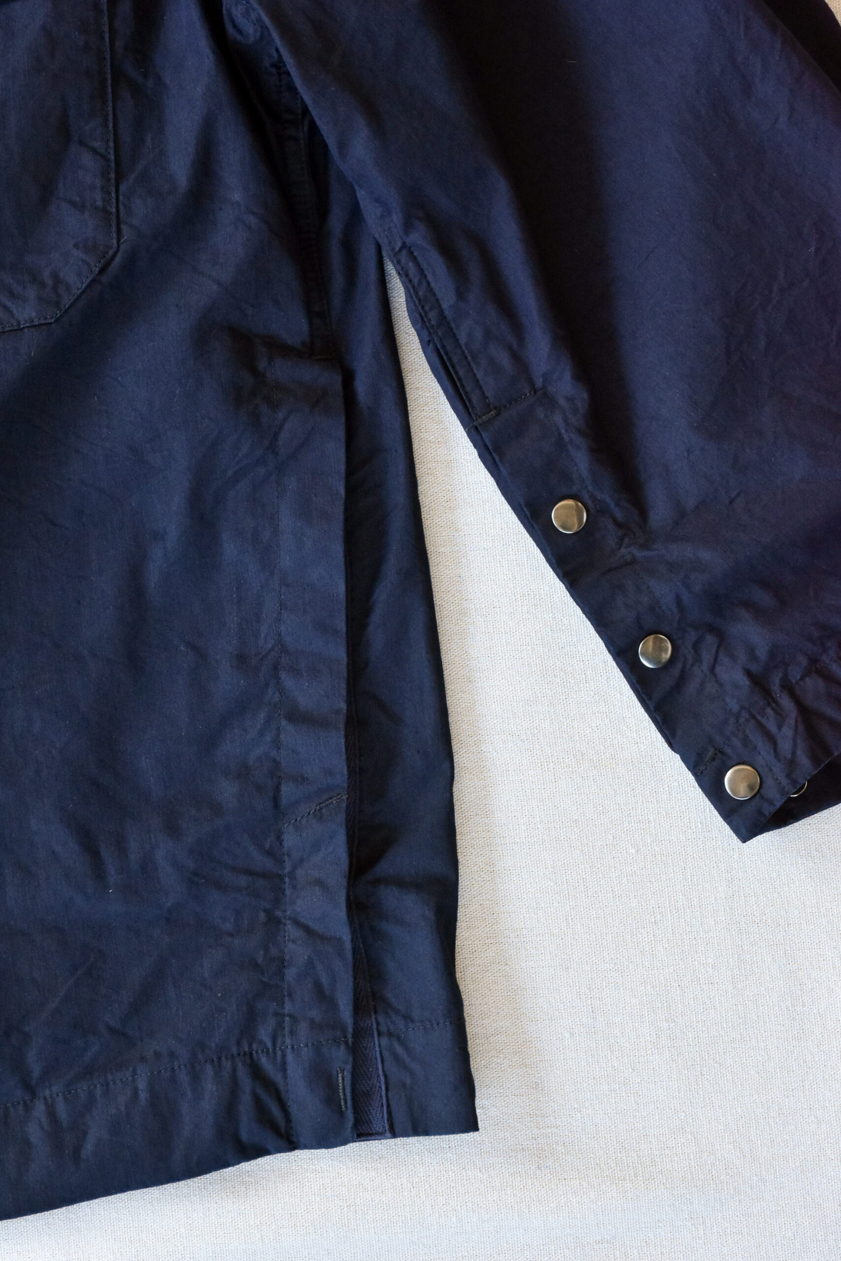HOPPER'S BRUNCH Traveler Jacket Cotton Nylon Indigo
