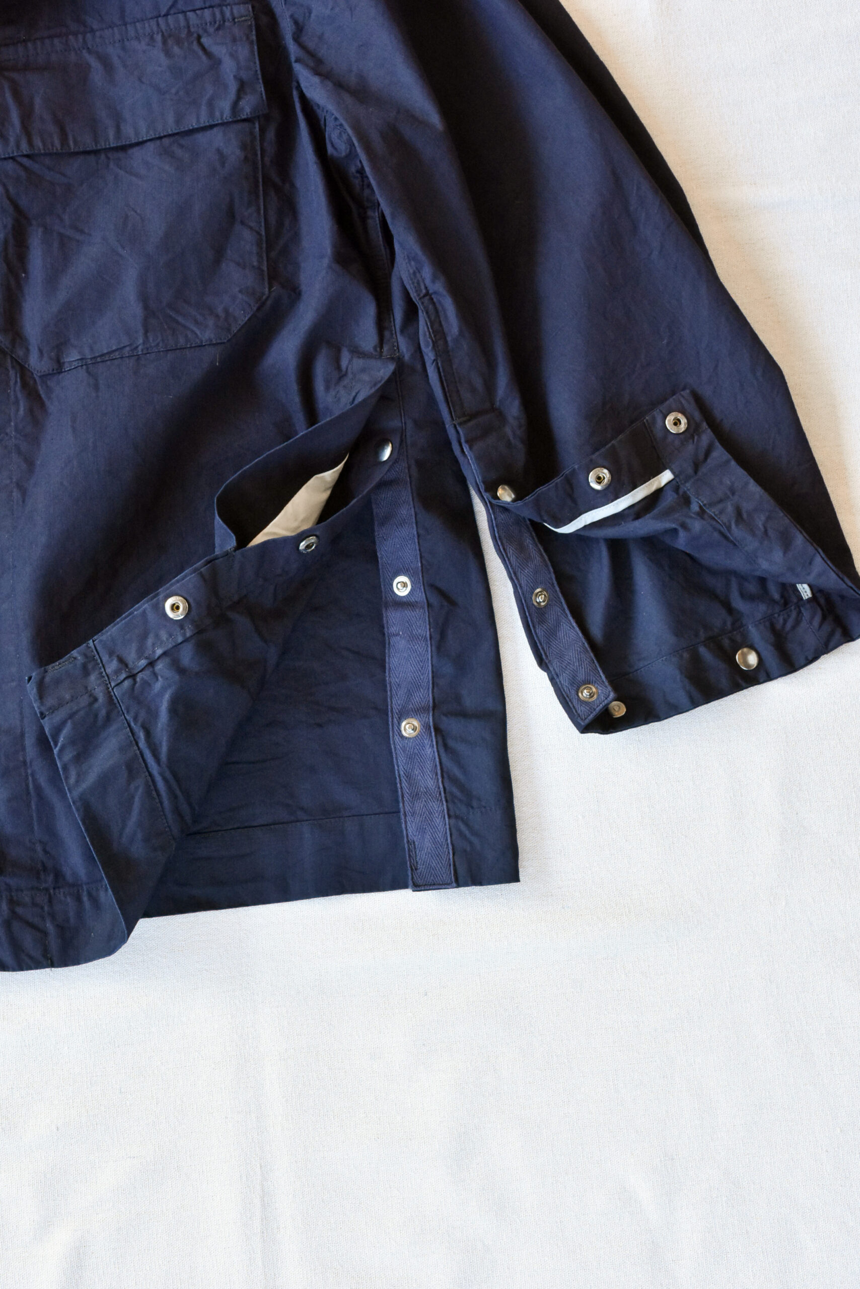 HOPPER'S BRUNCH Traveler Jacket Cotton Nylon Indigo