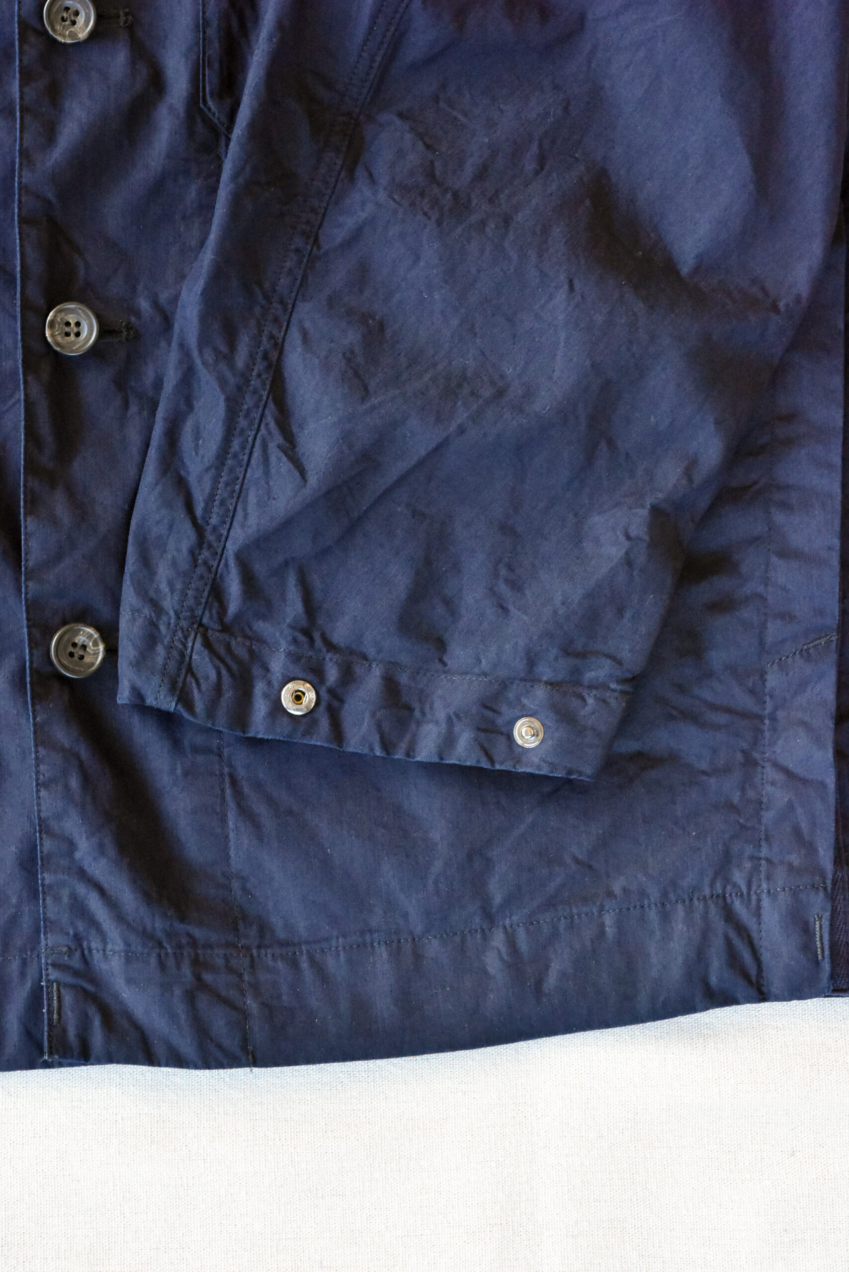 HOPPER'S BRUNCH Traveler Jacket Cotton Nylon Indigo