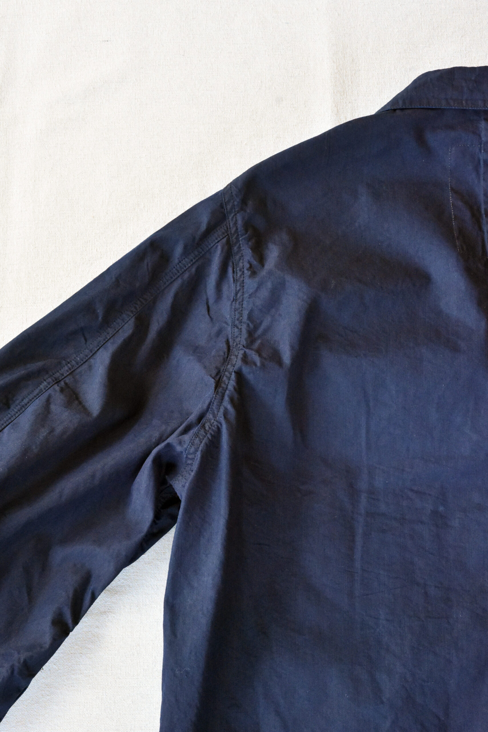 HOPPER'S BRUNCH Traveler Jacket Cotton Nylon Indigo