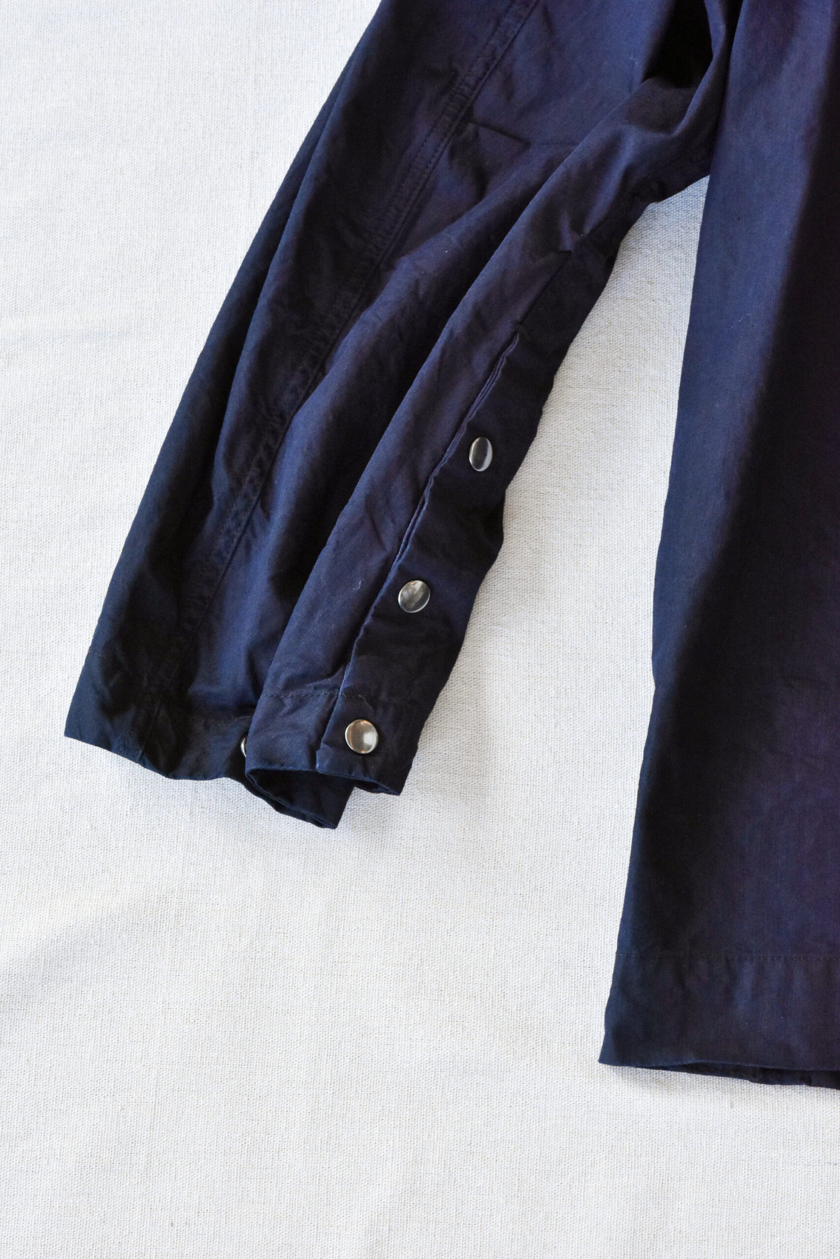 HOPPER'S BRUNCH Traveler Jacket Cotton Nylon Indigo