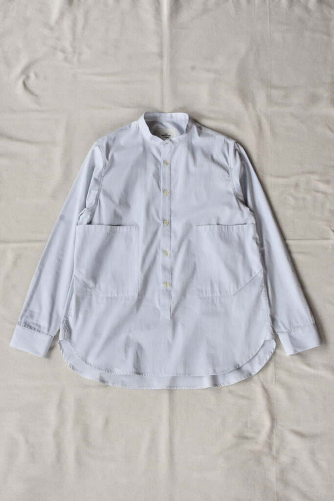 QUILP DUNN Pull Over Shirt Thomas Mason’s Stripe