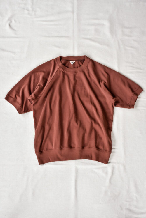 FilMelange ELMER Extra Mini Urage Short Sleeve Sweat Terracotta