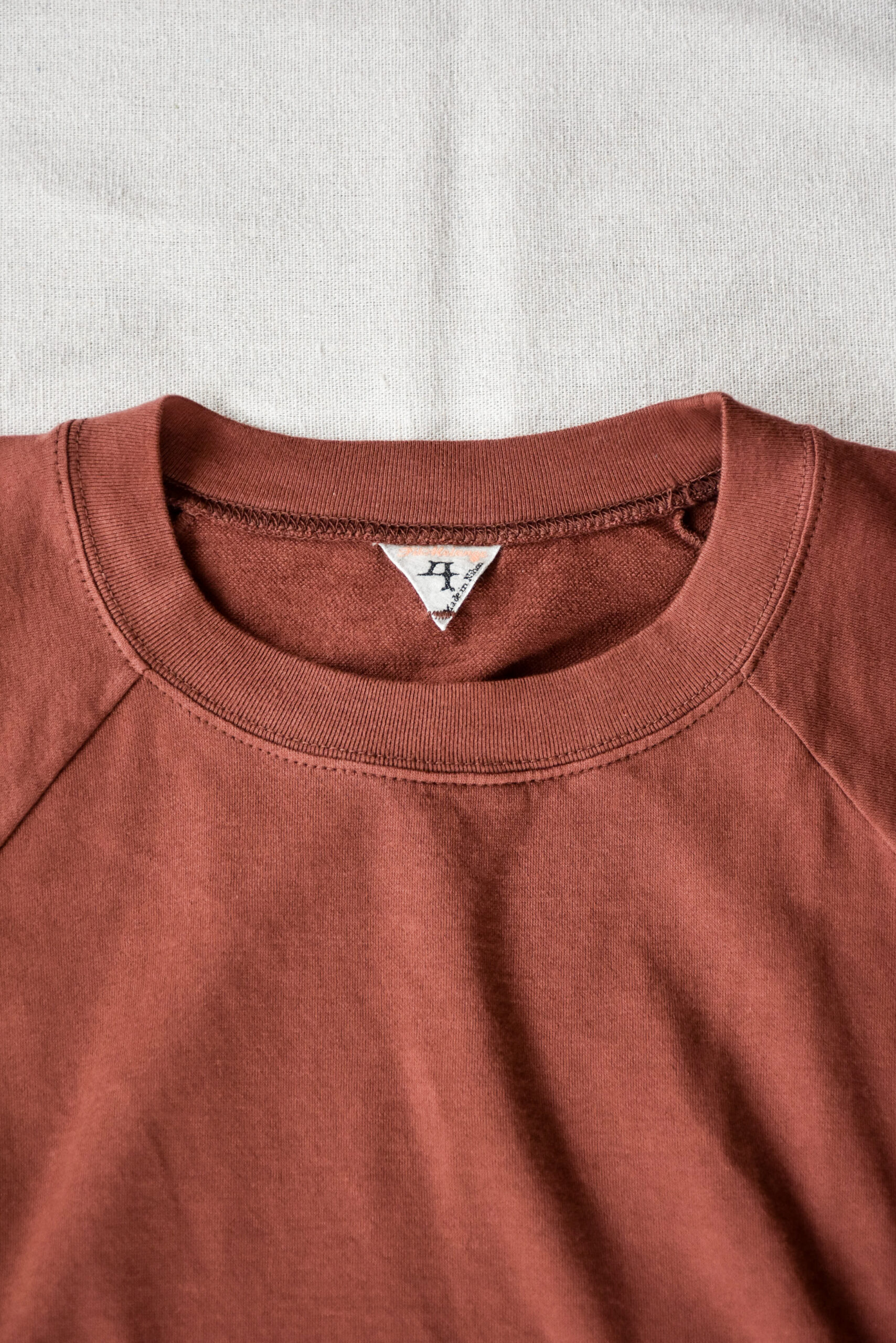 FilMelange ELMER Extra Mini Urage Short Sleeve Sweat Terracotta