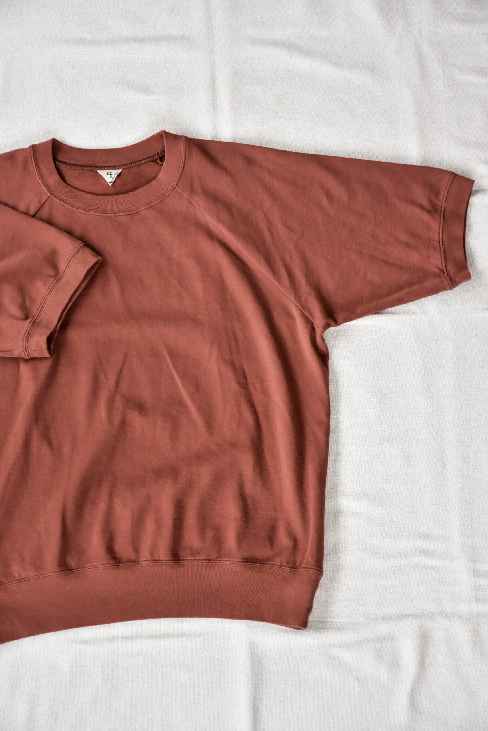 FilMelange ELMER Extra Mini Urage Short Sleeve Sweat Terracotta