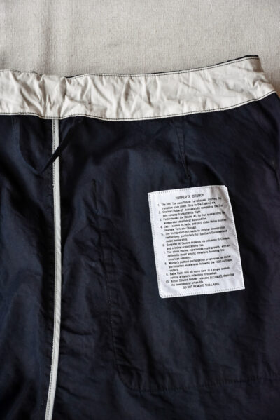 HOPPER‘S BRUNCH Drift Pants Cotton Nylon Indigo