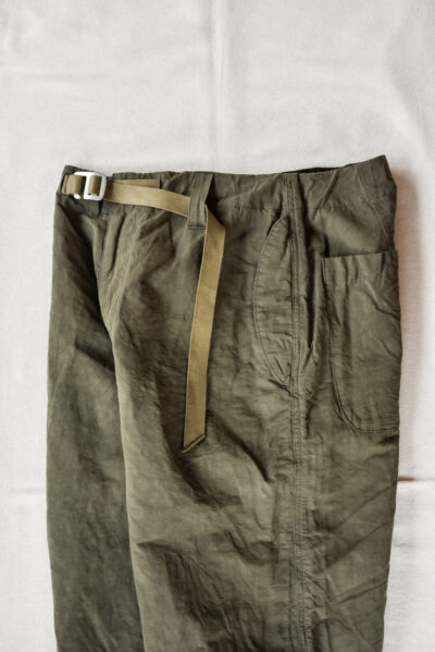 HOPPER‘S BRUNCH Drift Pants Cotton Linen Olive