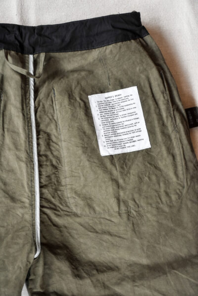 HOPPER‘S BRUNCH Drift Pants Cotton Linen Olive