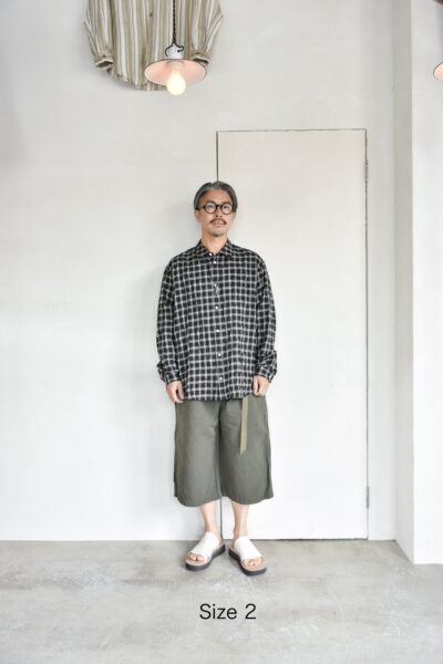 HOPPER‘S BRUNCH Drift Pants Cotton Linen Olive