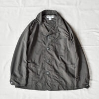 SASSAFRAS Sprayer Jacket Water Repellent Nylon Ripstop Charcoal