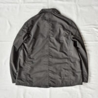 SASSAFRAS Sprayer Jacket Water Repellent Nylon Ripstop Charcoal
