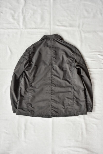 SASSAFRAS Sprayer Jacket Water Repellent Nylon Ripstop Charcoal