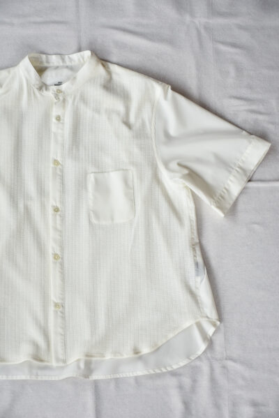 QUILP KAY Short Sleeve Knit Shirt Natural