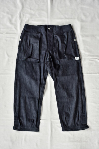 SASSAFRAS Digs Crew Pants 4/5 8oz Denim Indigo
