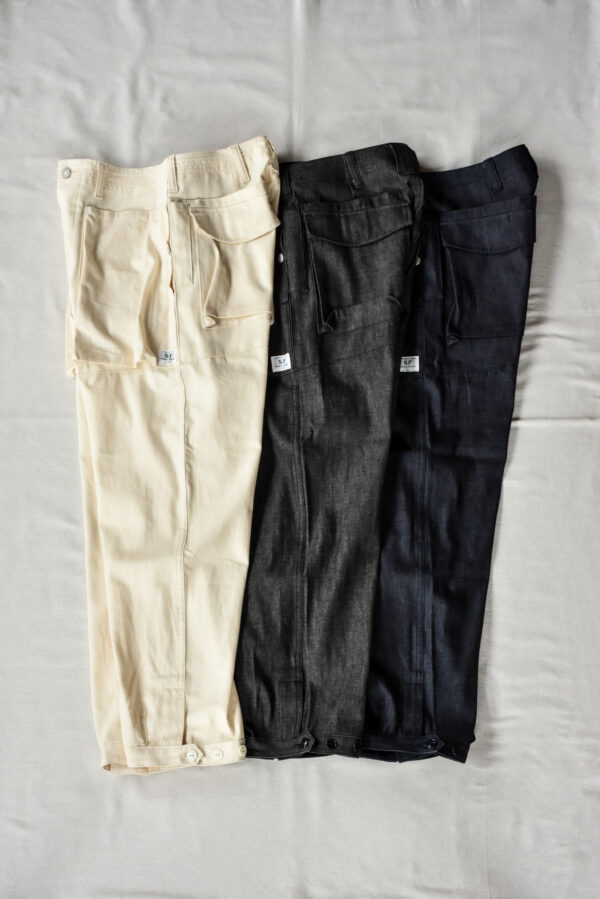 SASSAFRAS Digs Crew Pants 4/5 8oz Denim
