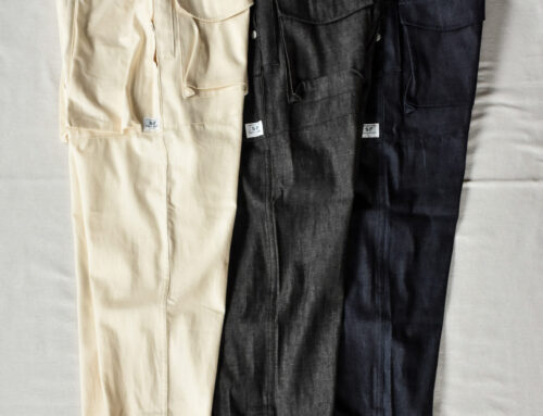 SASSAFRAS Digs Crew Pants 4/5 8oz Denim