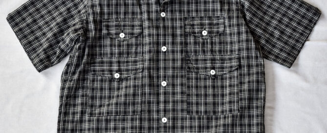 Post O’Alls Town & Country HAVANA Cotton Broad Cloth Black Check
