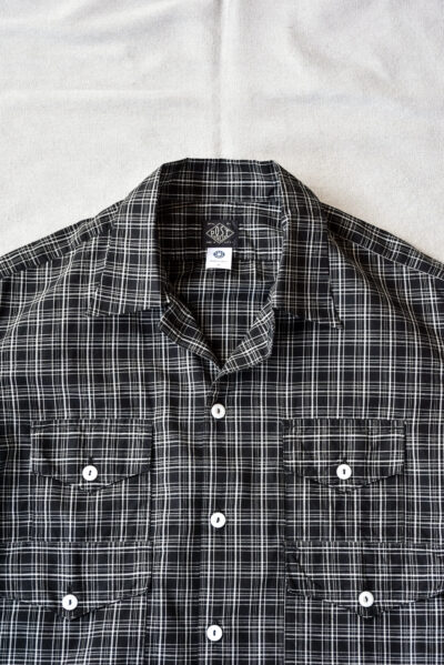 Post O’Alls Town & Country HAVANA Cotton Broad Cloth Black Check