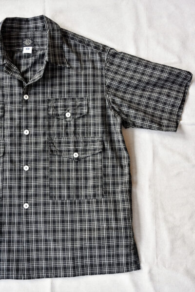 Post O’Alls Town & Country HAVANA Cotton Broad Cloth Black Check