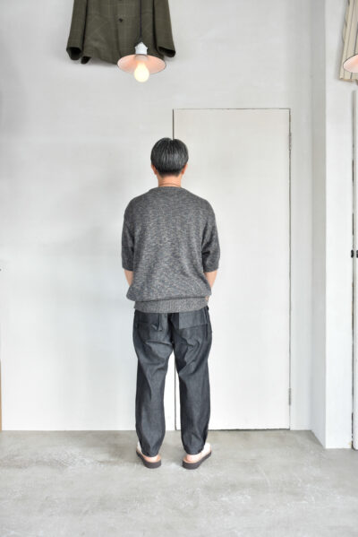 SASSAFRAS Digs Crew Pants 4/5 8oz Denim Black