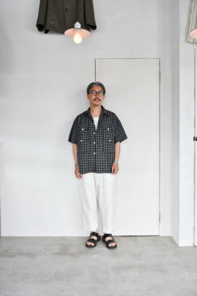 Post O’Alls Town & Country HAVANA Cotton Broad Cloth Black Check