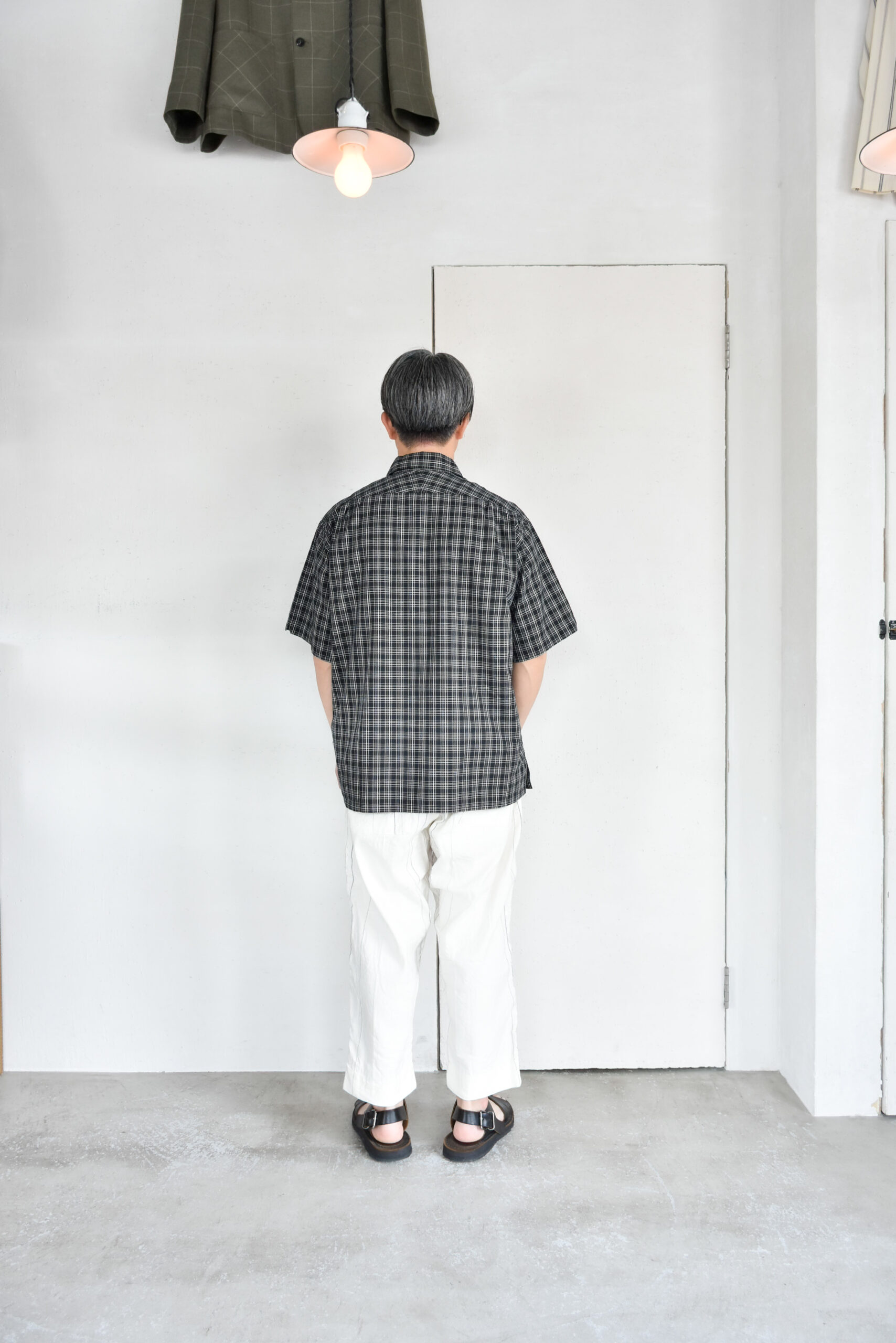 Post O’Alls Town & Country HAVANA Cotton Broad Cloth Black Check