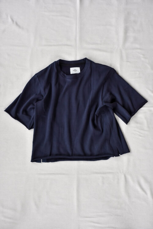 QUILP CAMERON Deadstock Half Sleeve Cut-Off Sweatshirt