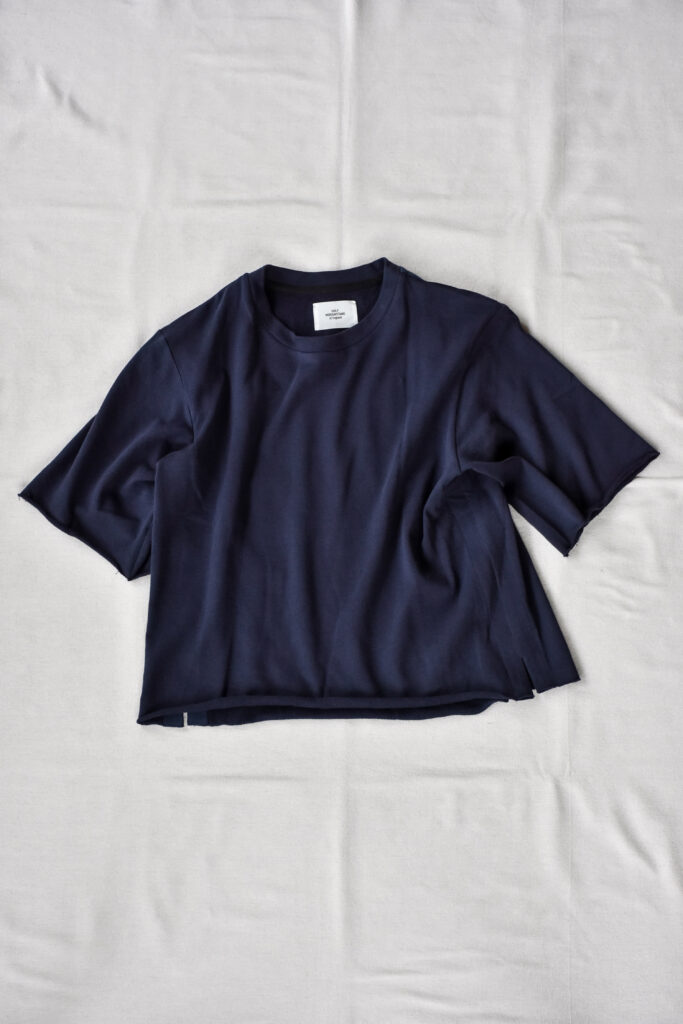 QUILP CAMERON Deadstock Half Sleeve Cut-Off Sweatshirt