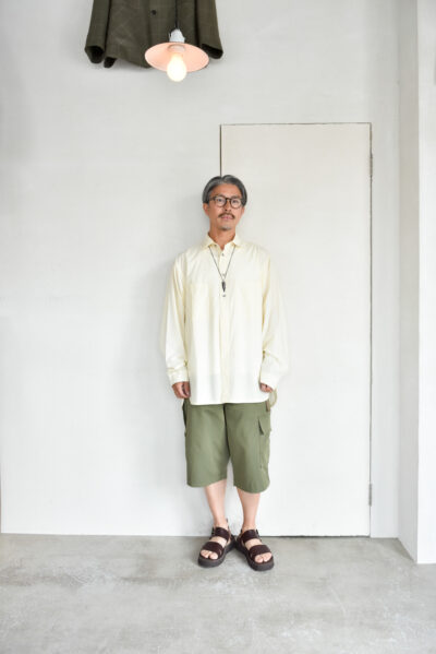 HOPPER‘S BRUNCH Work Shorts Olive