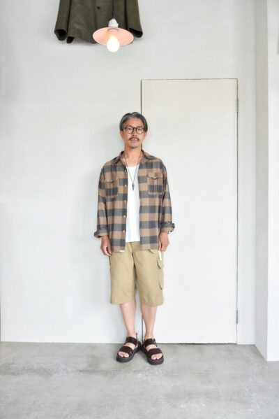 HOPPER‘S BRUNCH Work Shorts Sand