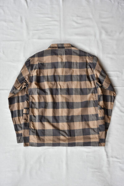 SASSAFRAS Gardener Open Half Cotton Weave Brown Check