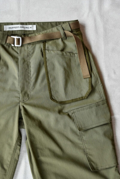 HOPPER‘S BRUNCH Work Shorts Olive