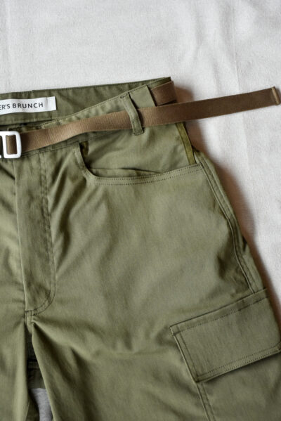 HOPPER‘S BRUNCH Work Shorts Olive