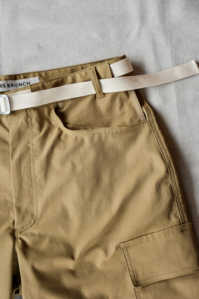 HOPPER‘S BRUNCH Work Shorts Sand