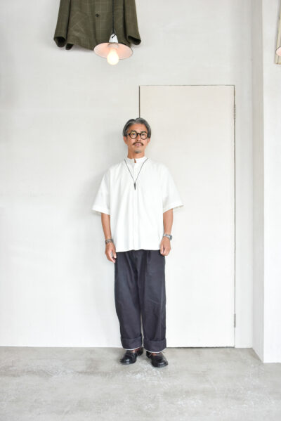 QUILP KAY Short Sleeve Knit Shirt Natural