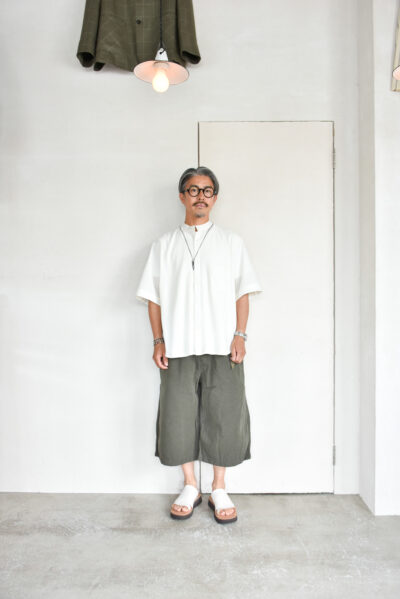 QUILP KAY Short Sleeve Knit Shirt Natural