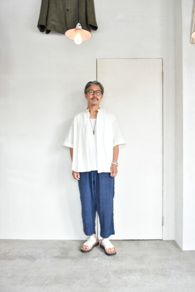QUILP KAY Short Sleeve Knit Shirt Natural