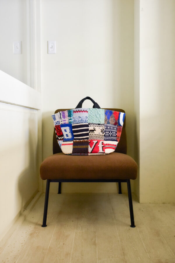 desertic Patchwork Tote Multi Color