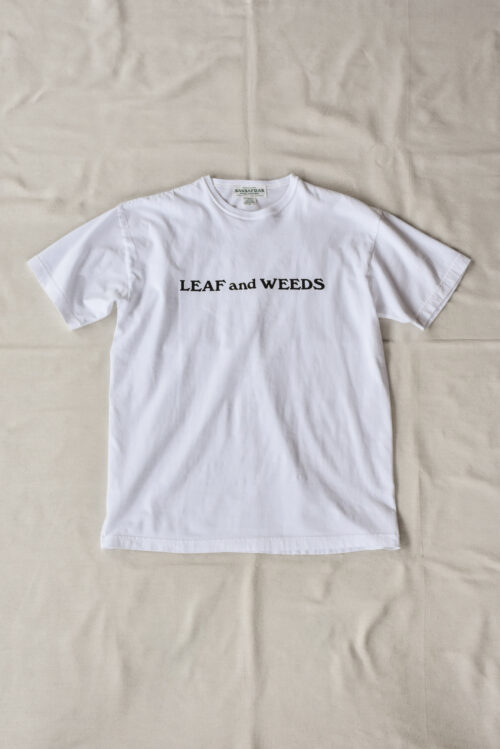 SASSAFRAS LEAF and WEEDS T 1/2 White