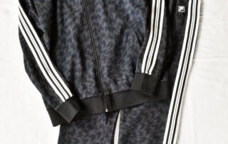 ELEY KISHIMOTO × FILA Track Suits Black