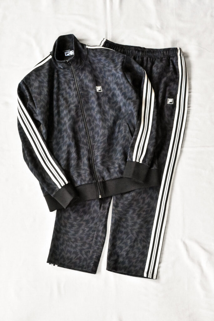ELEY KISHIMOTO × FILA Track Suits Black