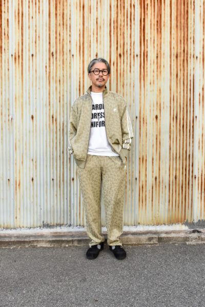 ELEY KISHIMOTO × FILA Track Suits D.Khaki