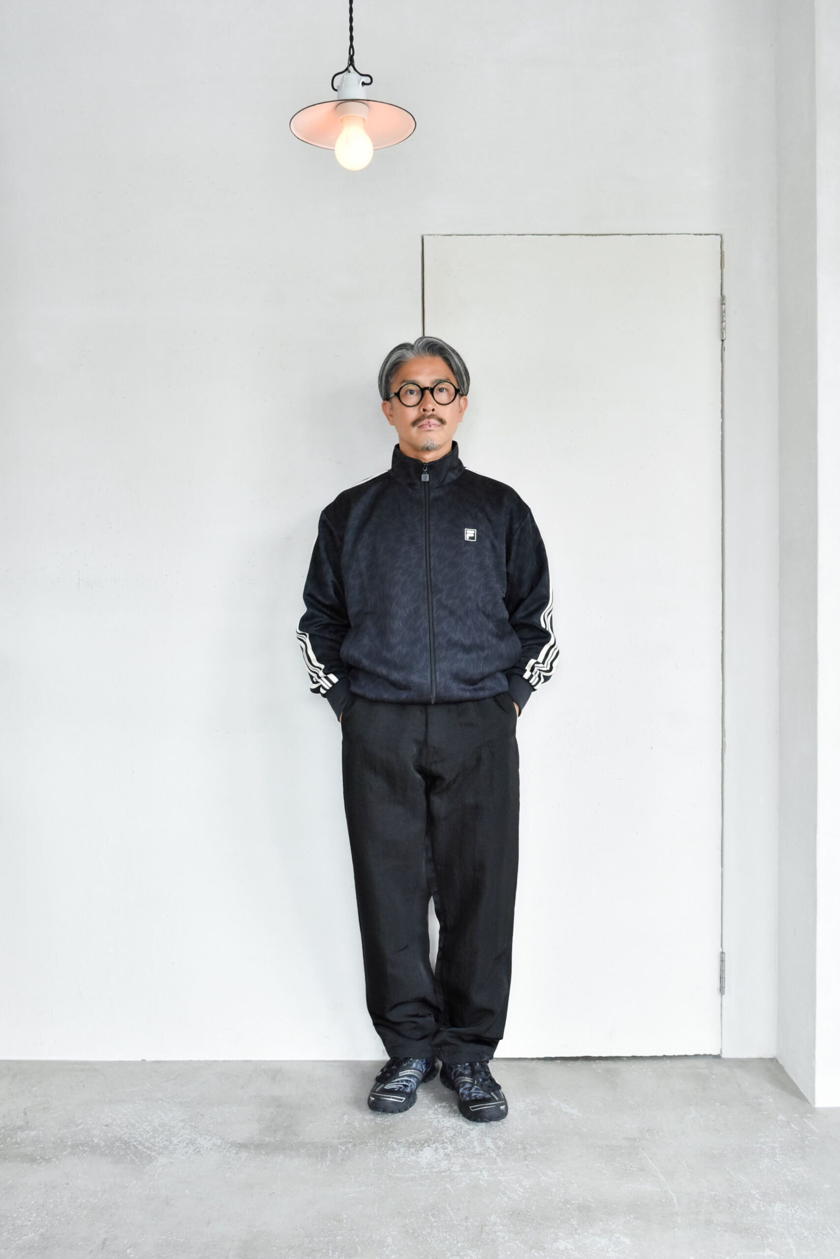 Post O’Alls POST Coach Pants heavy nylon twill black